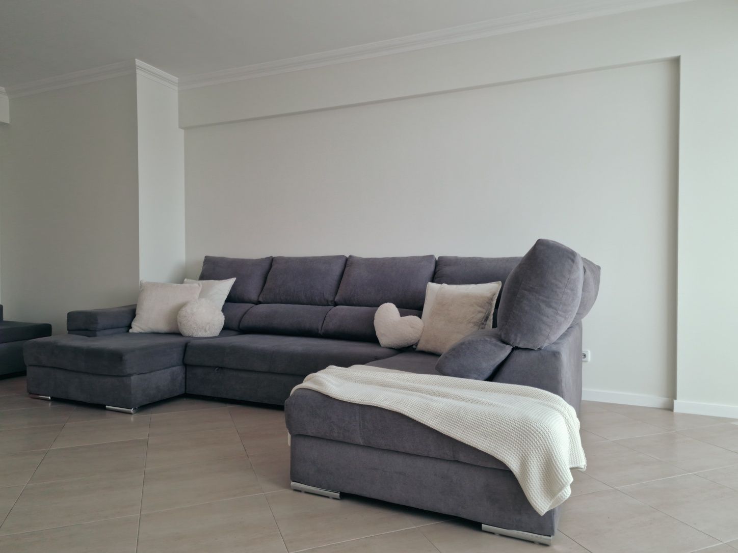 Sofá Chaise Longue com cama