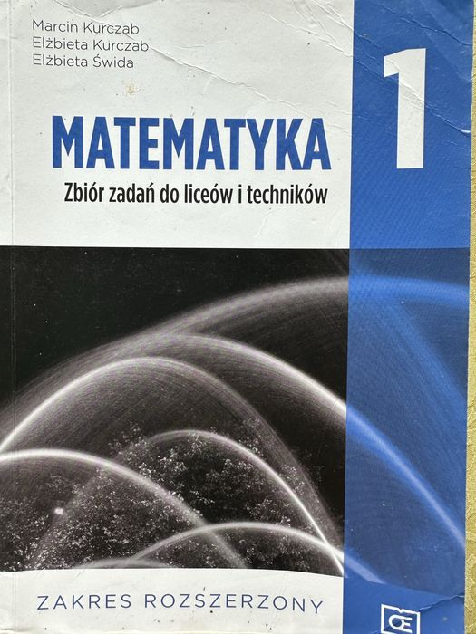 Zbiór zadań do matematyki czysty klasa 1 zakres rozszerzony