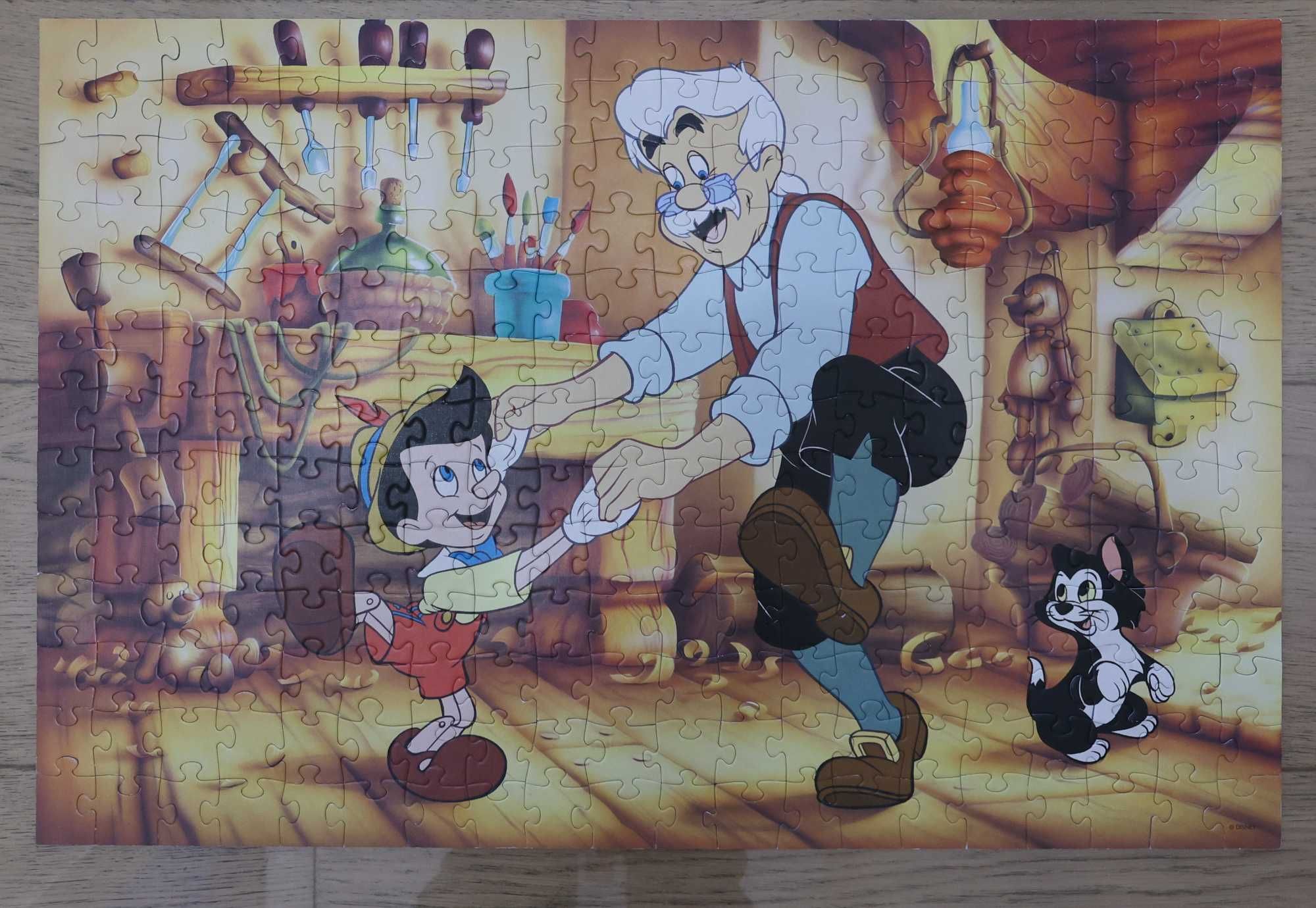 Puzzle stary Trefl 260 Pinokio Disney / KOMPLET