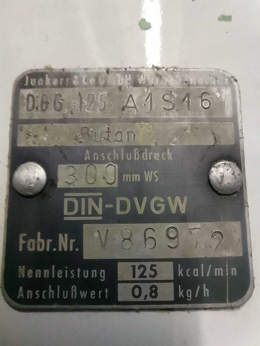 Esquentador vintage