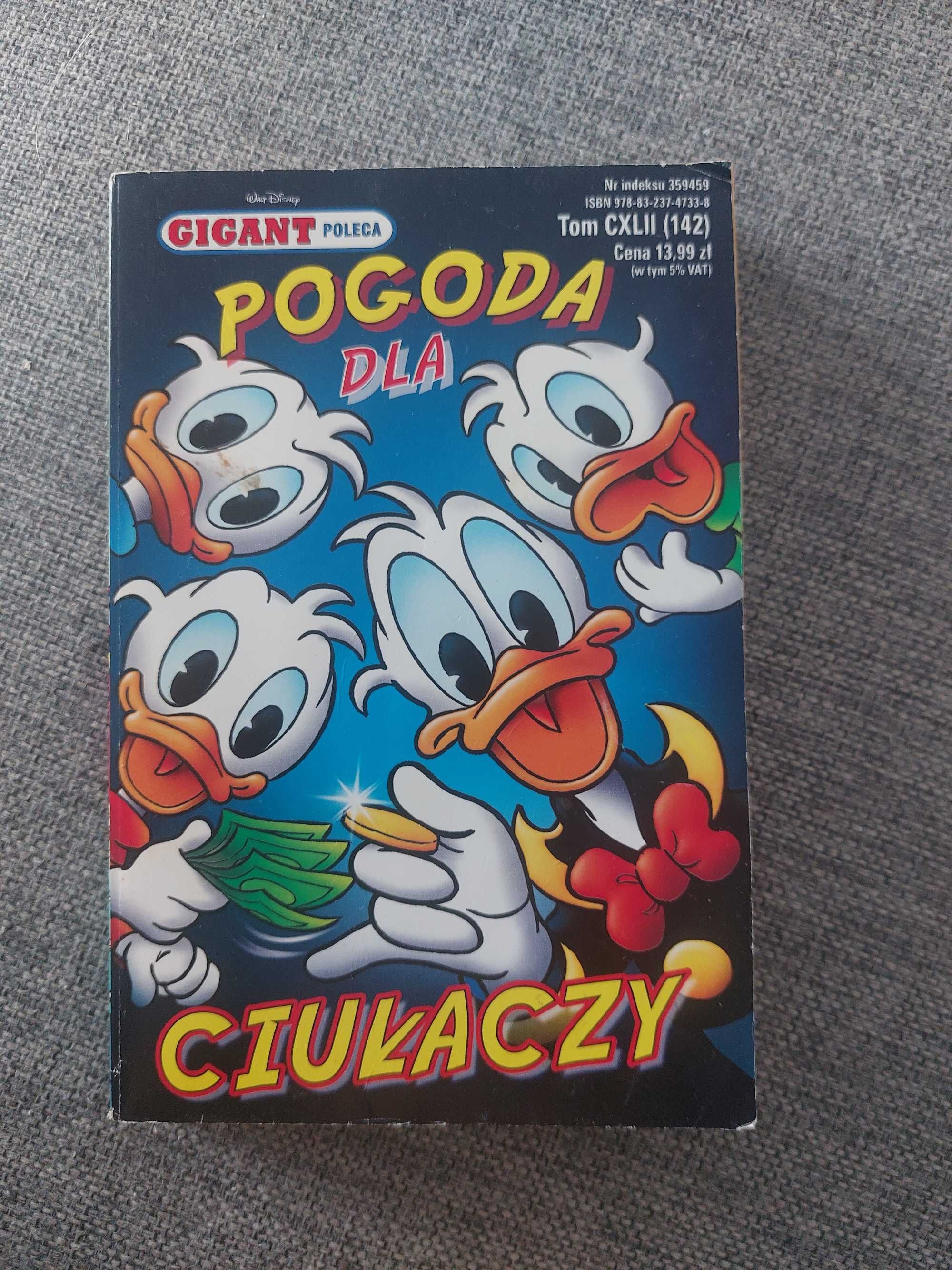 Komiks Kaczor Donald Pogoda dla ciułaczy