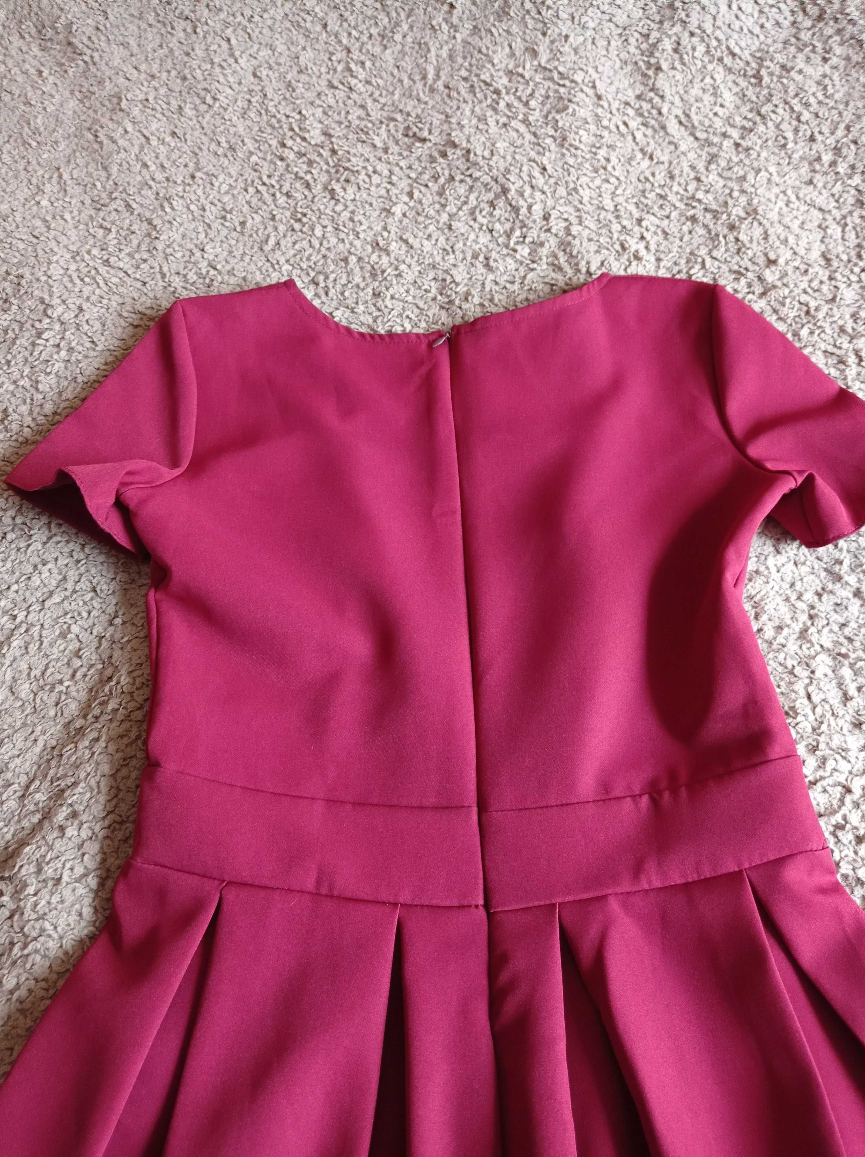 Плаття бордового кольору46розмір