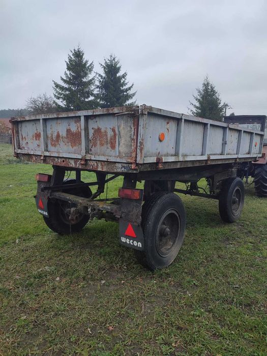 Przyczepa Autosan D47 wywrotka 3 stronna 4.5 tony