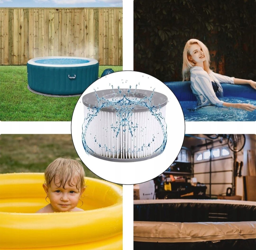 6szt Filtr do Jacuzzi Pompy Basenowej do whirlpool MSpa