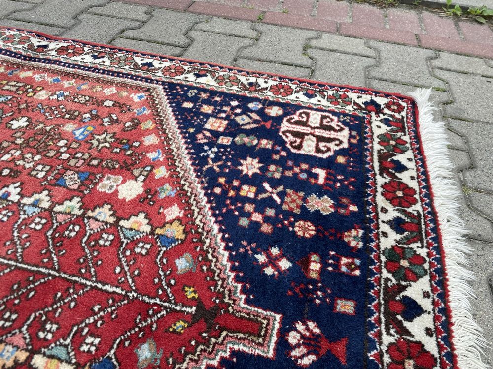 Dywan perski ręcznie tkany Abadeh 150x100 Iran