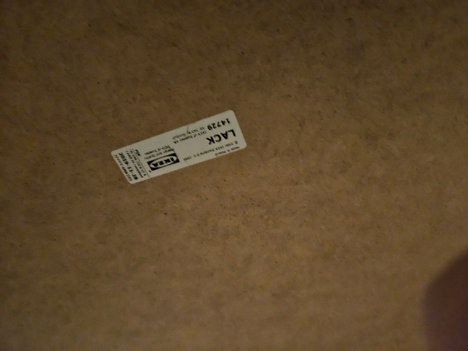 Stolik kawowy LACK IKEA 90X55 CM BIAŁY