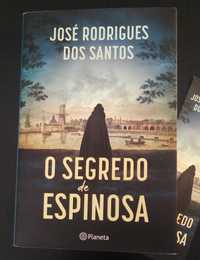 "O segredo de Espinosa" de José Rodrigues dos Santos