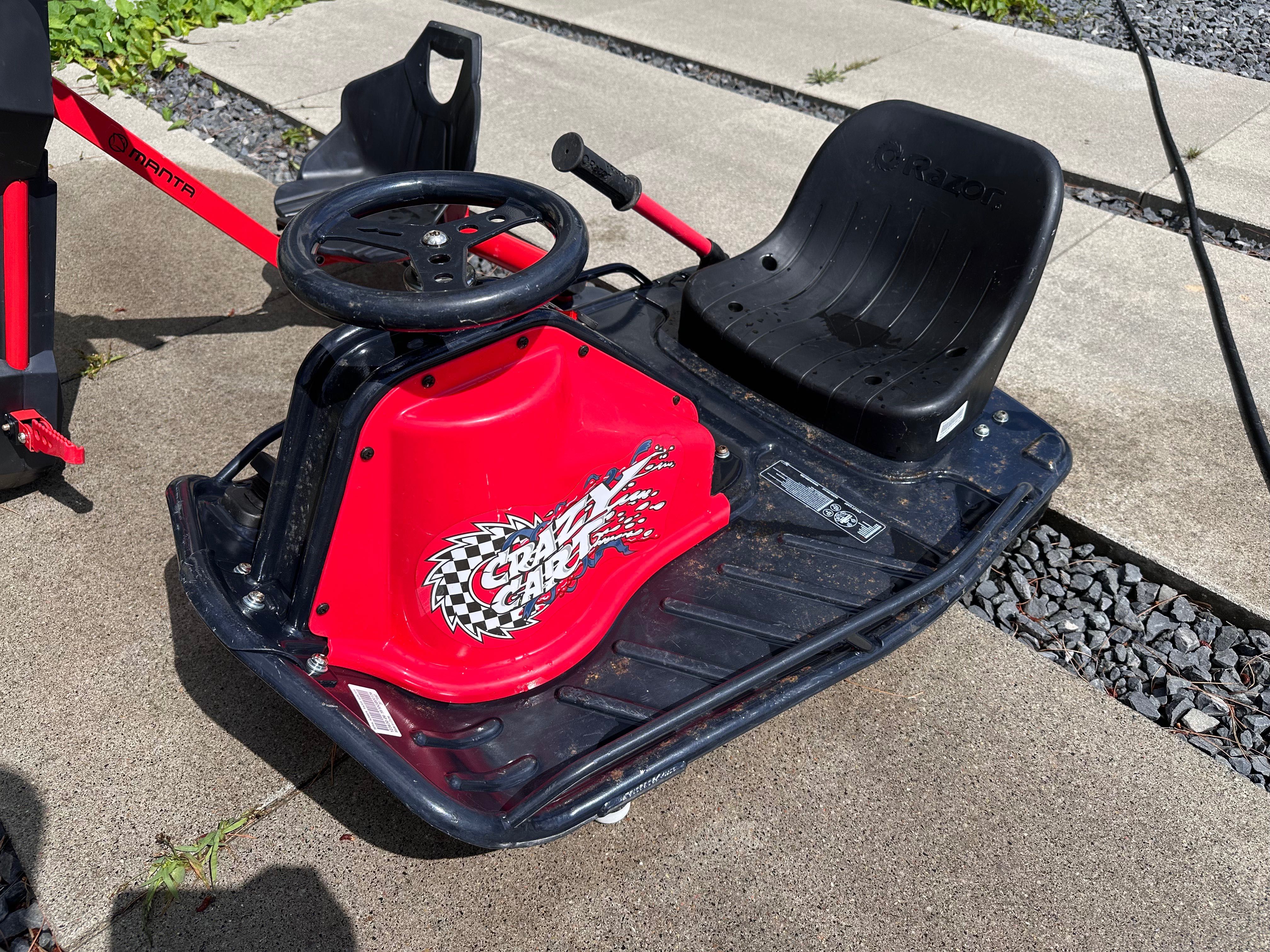 Razor Crazy Cart  Gokart Pojazd elektryczny do Driftu