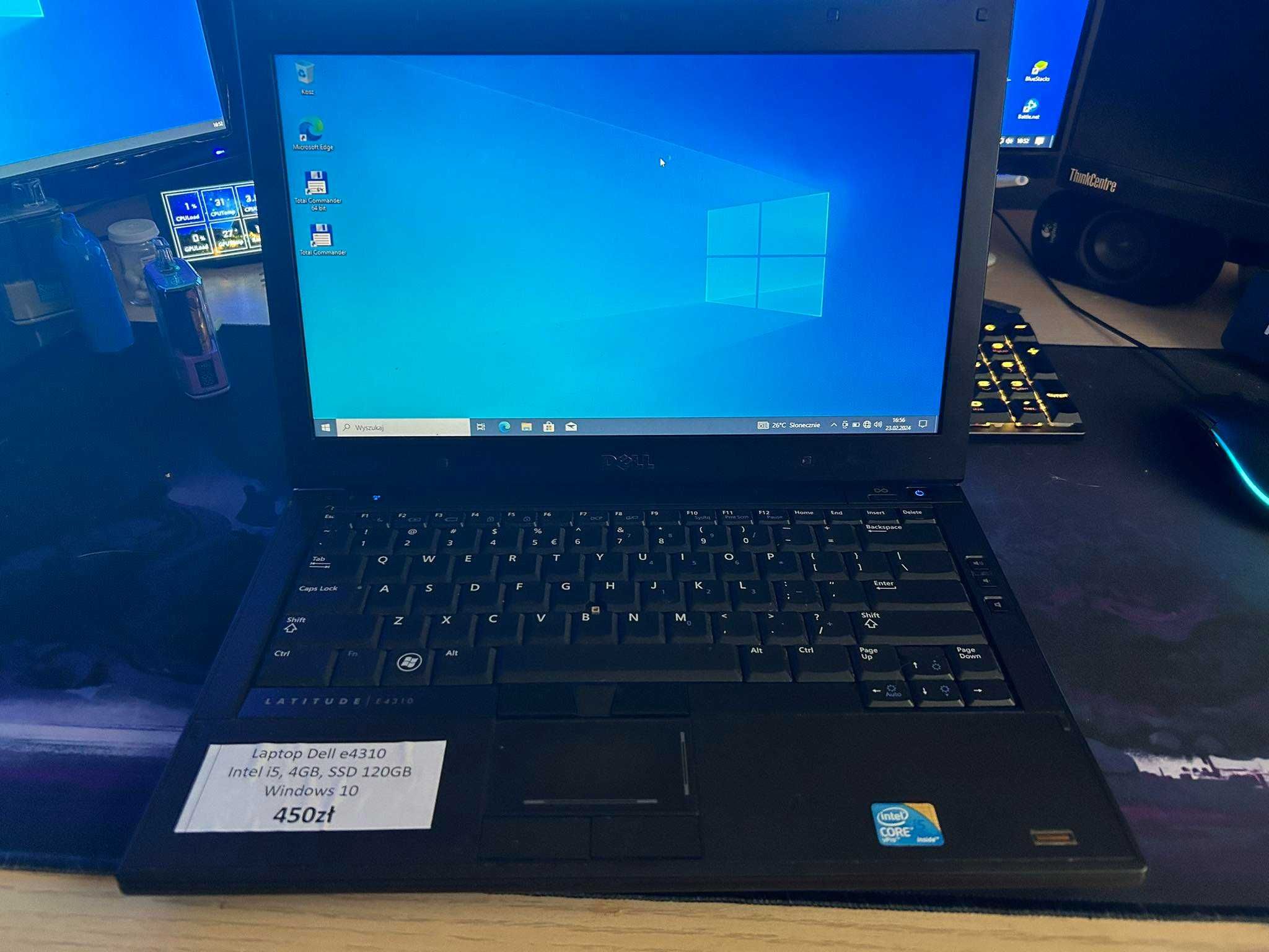 Laptop Dell e4310 i5 pro | 4GB | SSD | 13'' | Windows 10
