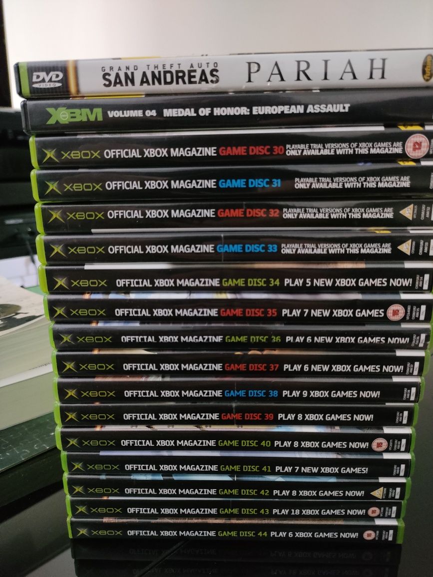 Coleção discos xbox official magazine [1, 30-44]