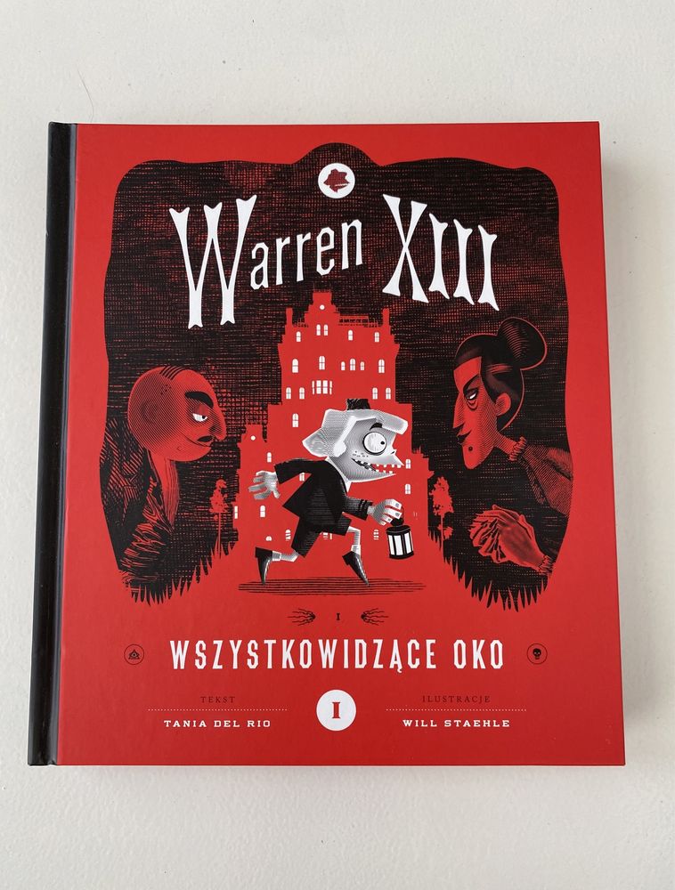 „Warren XIII Wszystkowidzące oko” Książka dla dzieci, idealny stan