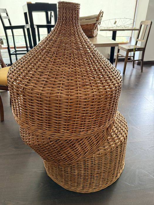 Abajur candeeiro teto palha grandes