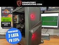 Nowy Komputer Gamingowy Ryzen 7 8700f 32GB 1TB SSD RTX 5070 W11 FV23%