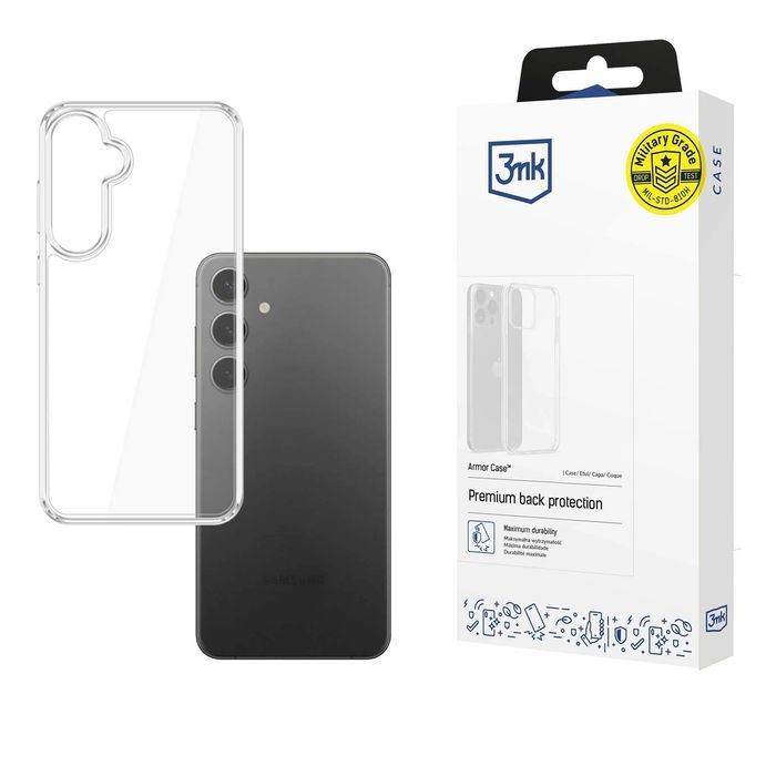 Etui 3mk Armor Case na Samsung Galaxy S25 - przezroczyste