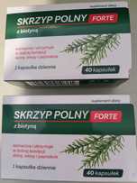 Zestaw 2x Skrzyp polny forte z biotyną piękna skóra włosy paznokcie