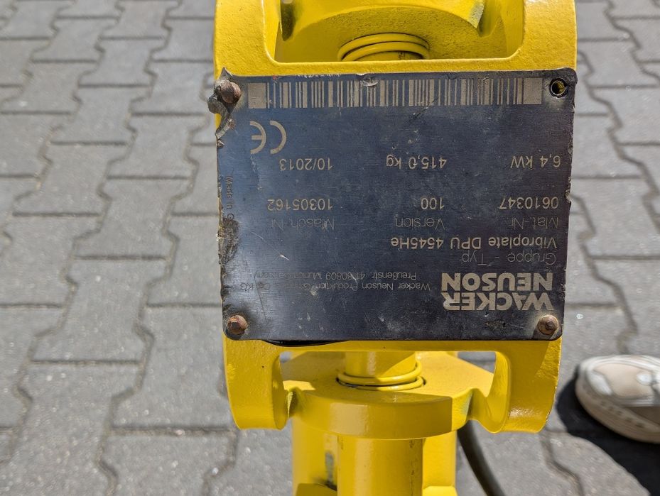 Zageszczarka Wacker Neuson DPU 4545, 415kg