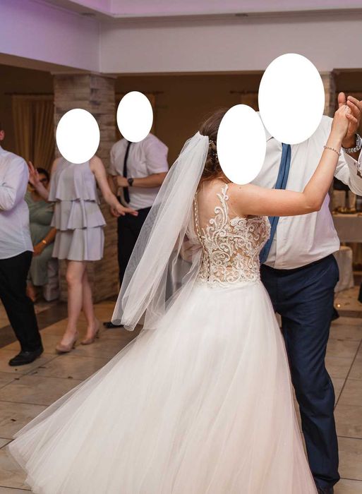 Suknia ślubna rozmiar 34-38 Ivory