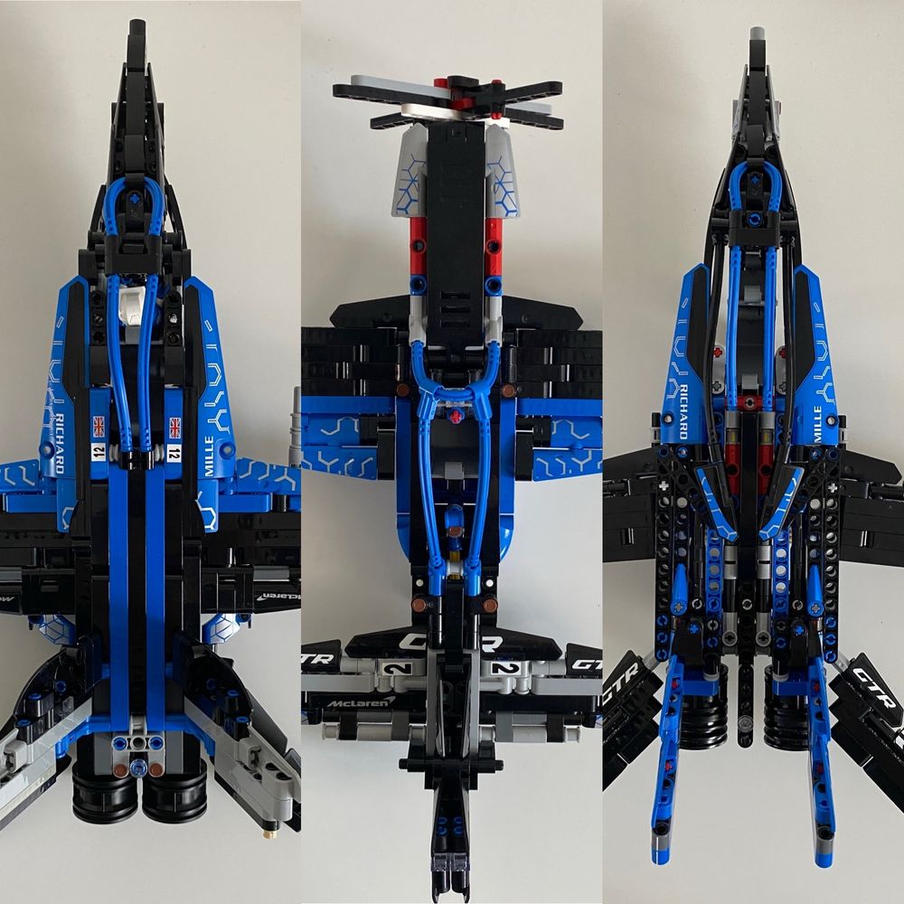 Lego Technic (MOC) винищувачі, літаки, оригінал, кастом, F14, F18, P51