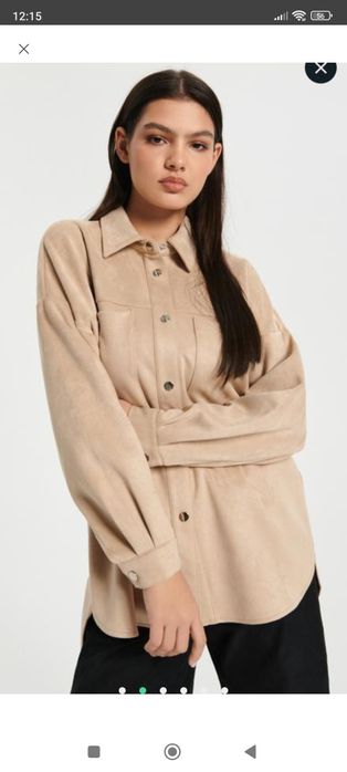 Куртка жіноча під замш, XXL, sinsay, нова з біркою