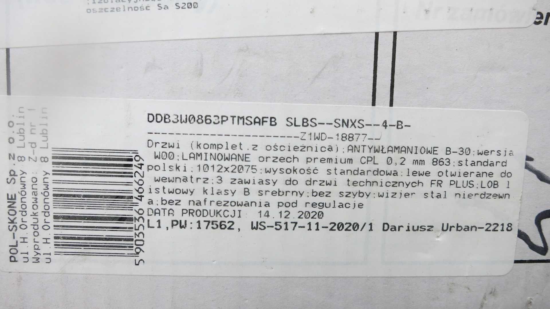 drzwi wejściowe antywłamaniowe na budowę