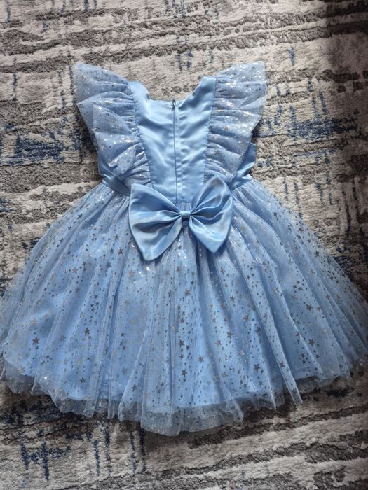 Сукня святкова, платье нарядное для девочки, костюм снежинки