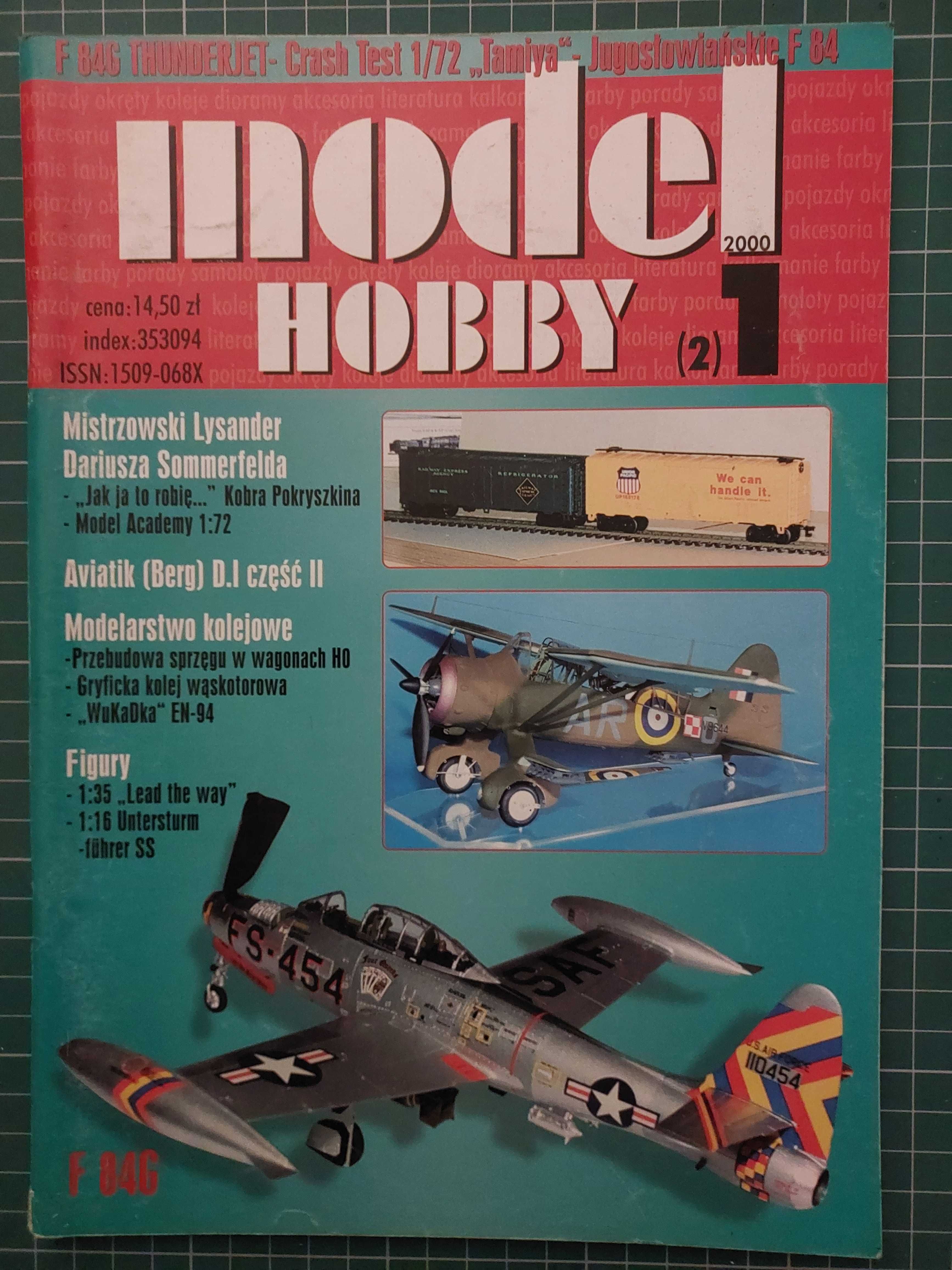 Sprzedam czasopismo Model Hobby, nr 1-6, rocznik 2000