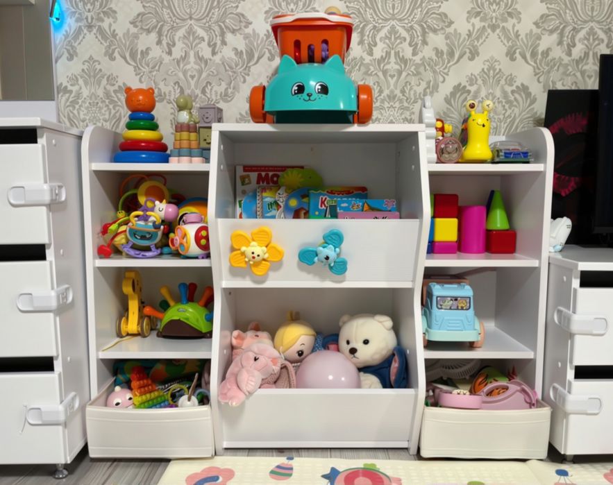 Дитячий новий стелаж полиця шафа етажерка стеллаж полка шкаф этажерка