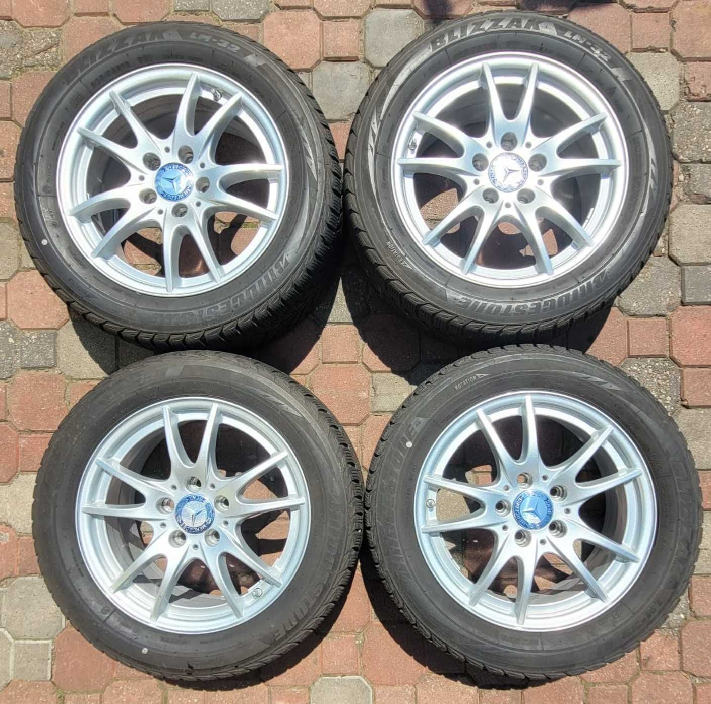 Koła Felgi Aluminiowe Mercedes 16" 5x112 ET49