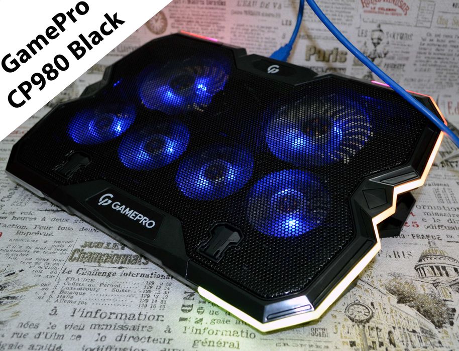 Охлаждающая подставка для ноутбука GamePro CP627 от 13 до  17"