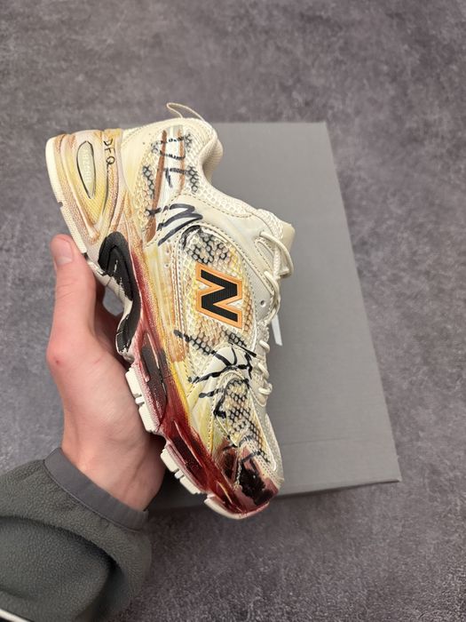 КРОСІВКИ New Balance 530 Custom White Beige НА ЗИМУ