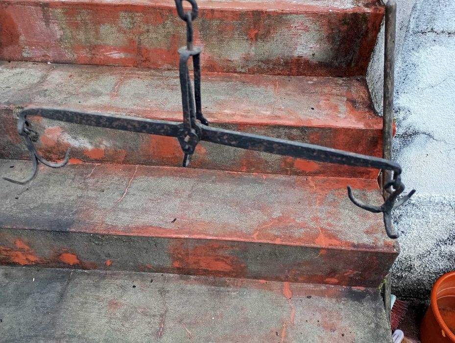 Balança em ferro vintage