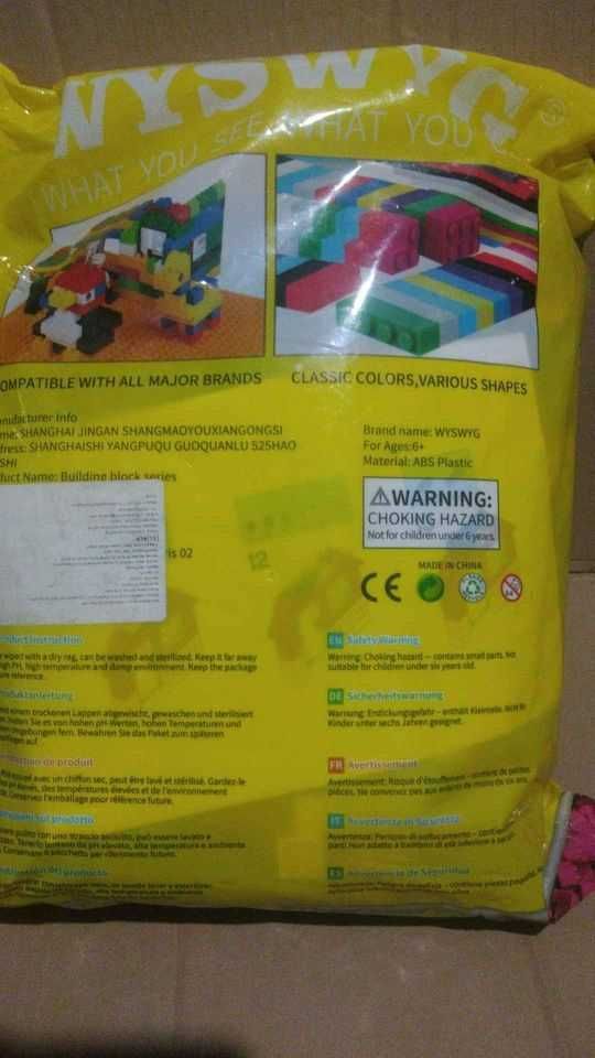Klocki Ala LEGO firma WYSWYG