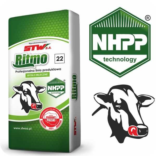 Gotowa pasza pełnoporcjowa dla krów mlecznych 25 białko luz/worek