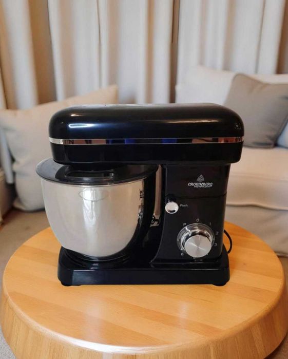 Планетарний міксер комбайн з великою чашею справжній монстрик