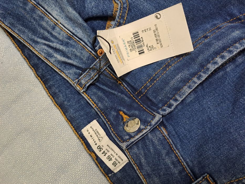 Нові стильні джинси (скіні кльош) на високий зріст розм 56-58