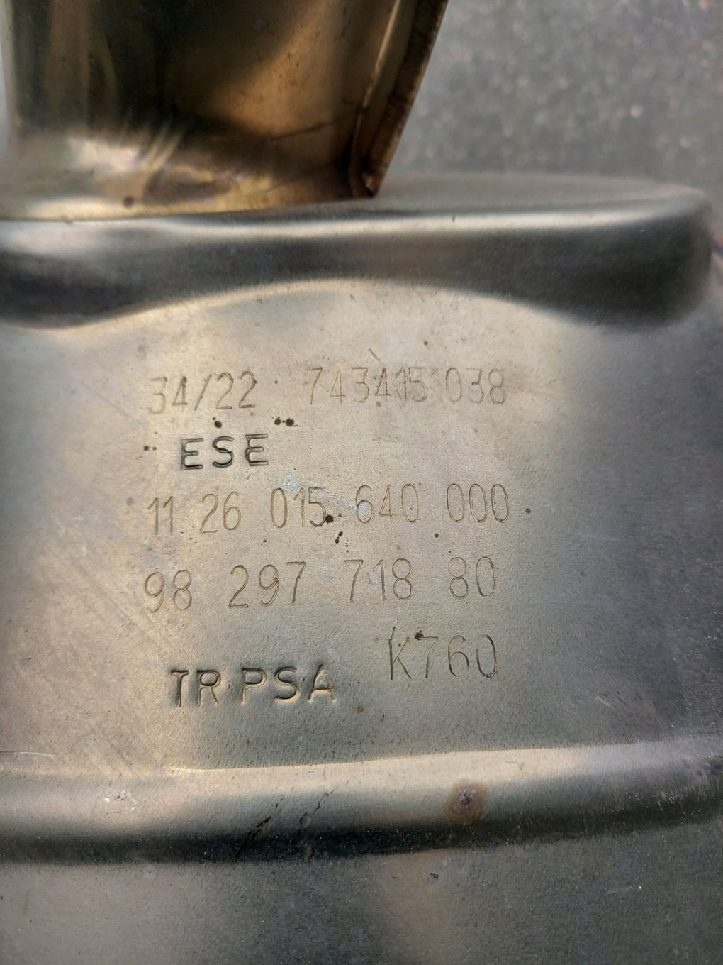 KATALIZATOR DPF EXPERT 3 ZAFIRA PROACE 2 9829771880