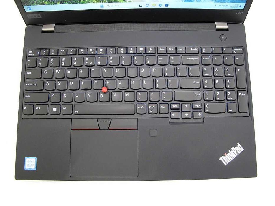 Laptop Lenovo ThinkPad T590 i7-8565U 250 GB SSD 16GB RAM 15,6 Win11