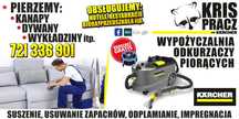 Wynajem odkurzaczy piorących,wypożyczalnia karcher,  dowóz, osuszacz