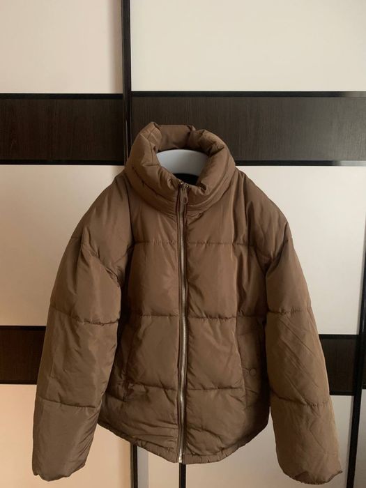 Осення куртка женская Pull &bear шоколадная