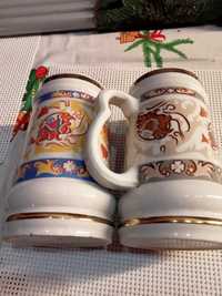 Kufel do piwa  PRL ceramiczny Bogucice dla kolekcjonera