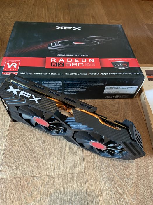 Видеокарта Rx 580 8gb Xfx GTS