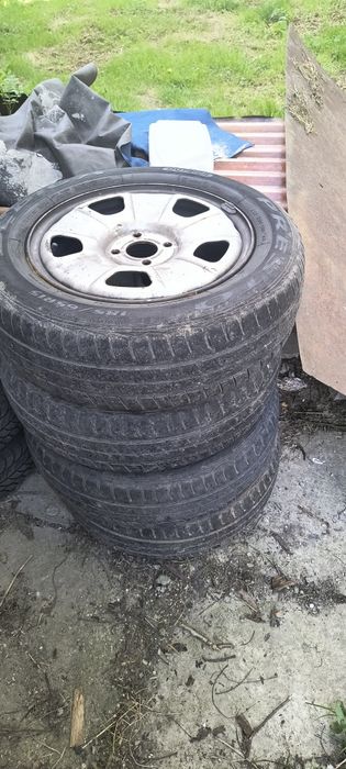 Koła Renault Kongoo 15" rozstaw śrub 4x100