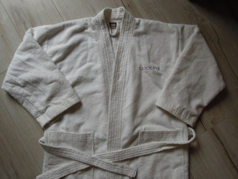 Świetny Biały Szlafrok Damski M