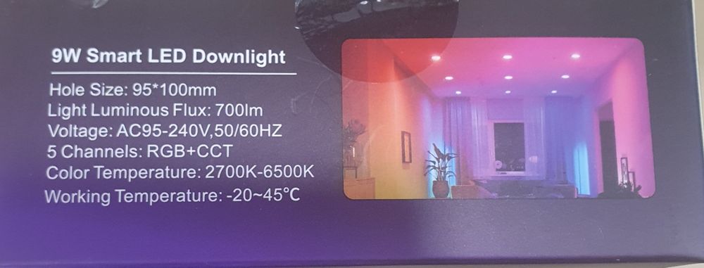 Smart led com 10 unidades BT-MESH