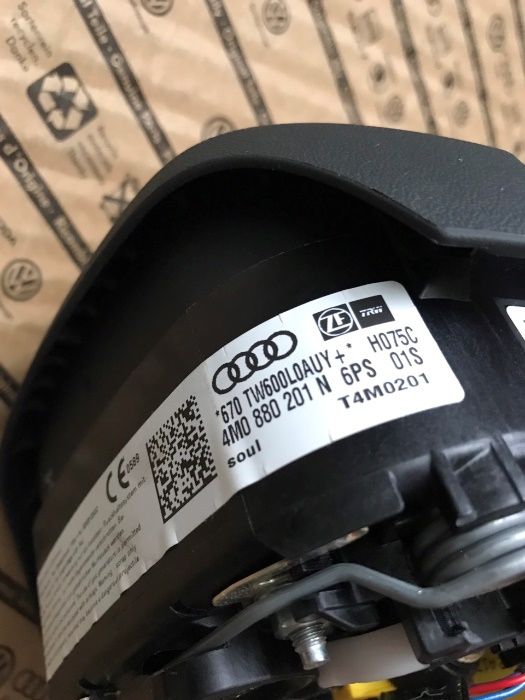 Airbag audi A3 A4 A5 Q5 Q7 Подушка ауди А3 А4 А5 Ку5 Ку7 Аирбег Руль