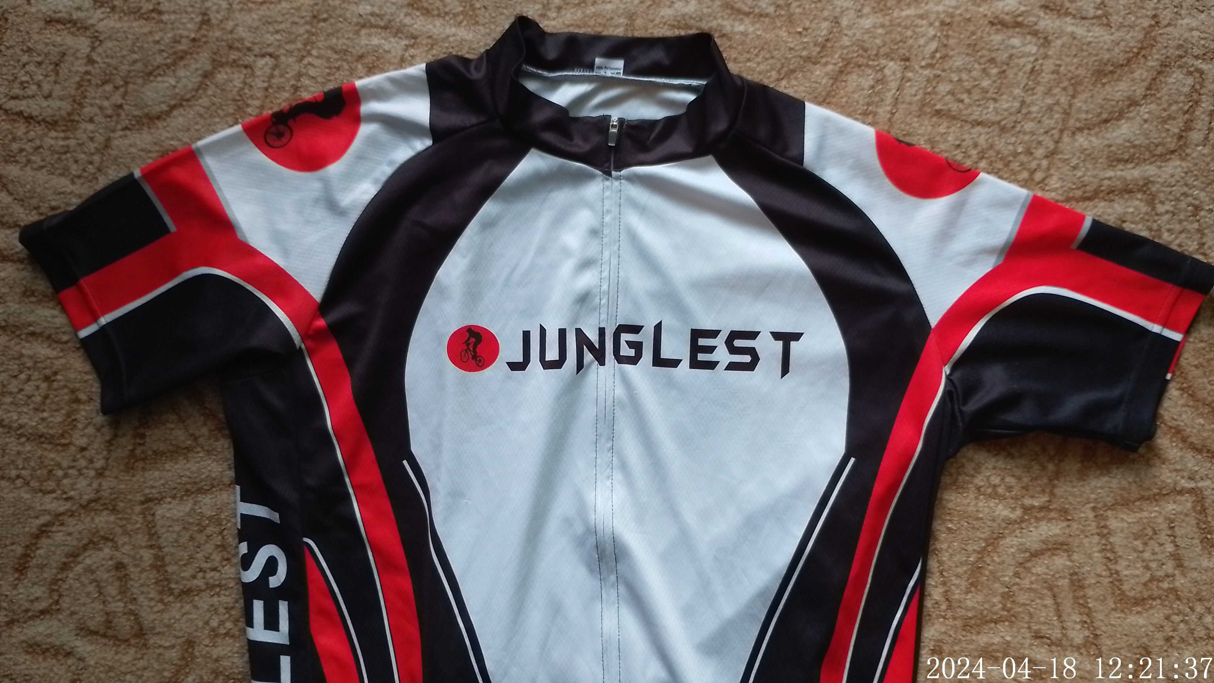 Koszulka na rower kolarska Junglest Bike Wear xxl