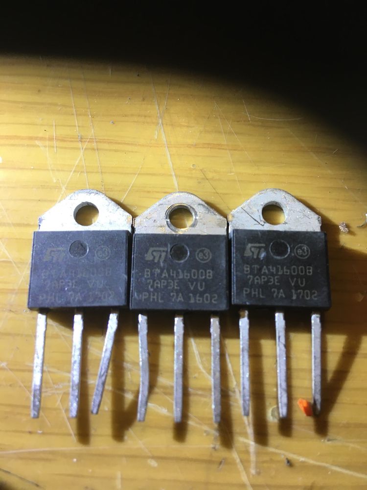 Tiristor transistor componentes para dimer BTA41600B 40 hamp.
