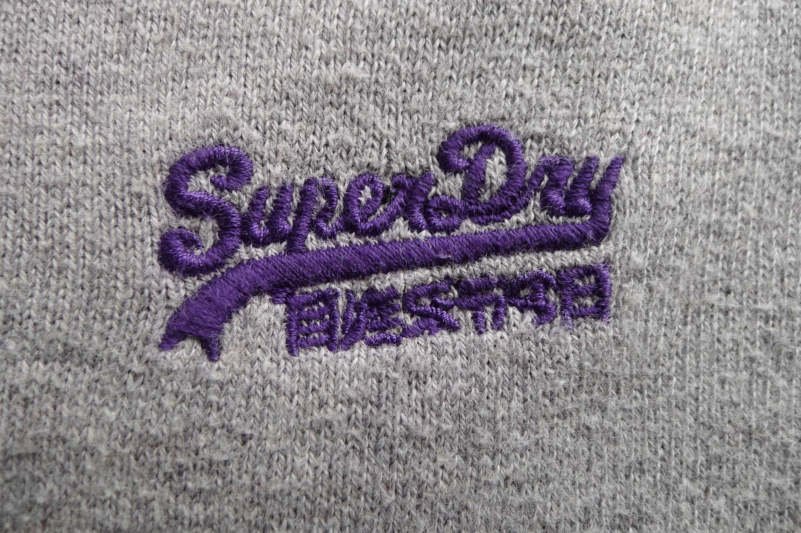 sweterek sweter SUPERDRY Japan v-neck meski r. L okazja