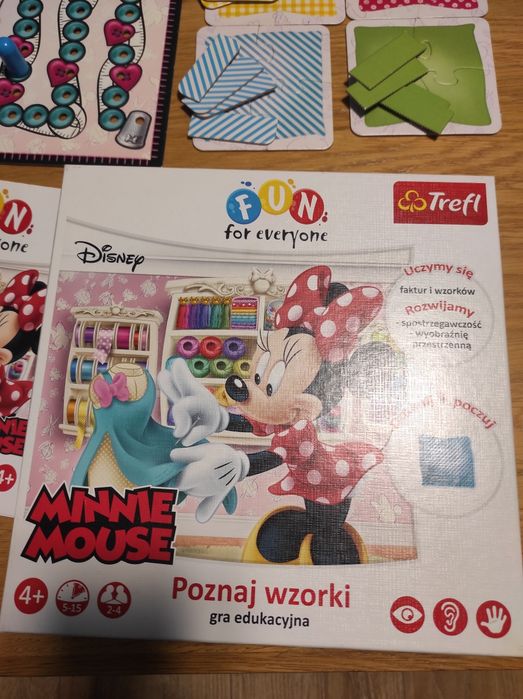 TREFL Poznaj Wzorki Minnie Gra Edukacyjna