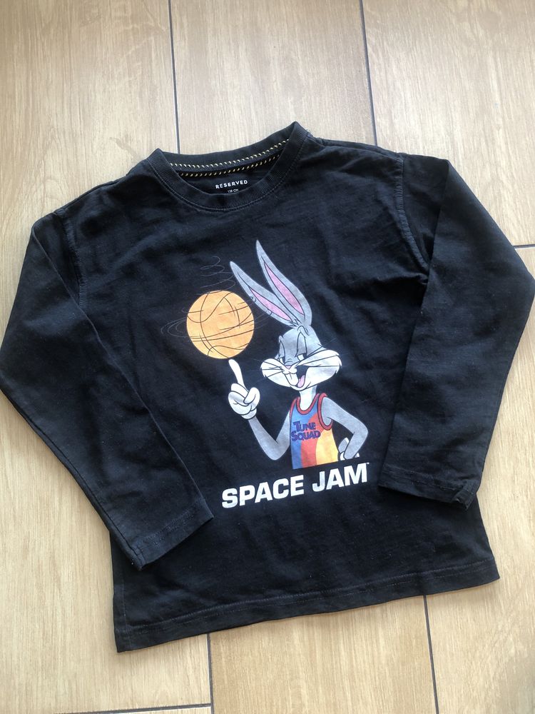 Spodnie + bluzla Space Jam, rozmiar 128 cm